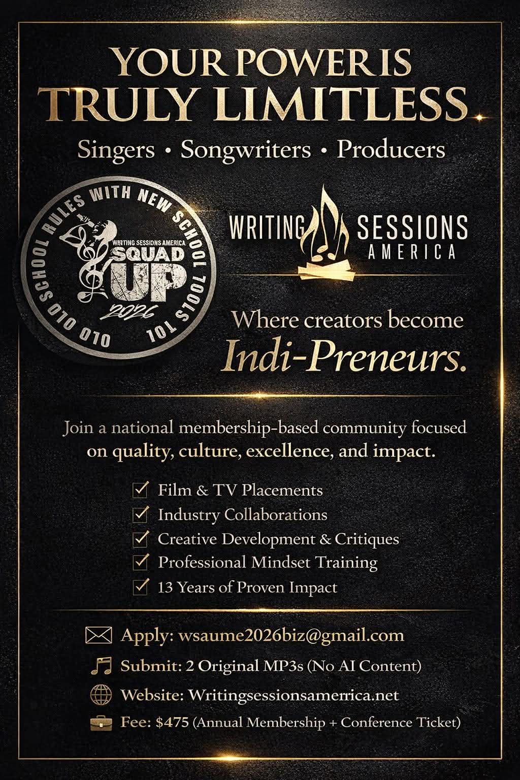 wsa flyer for membership